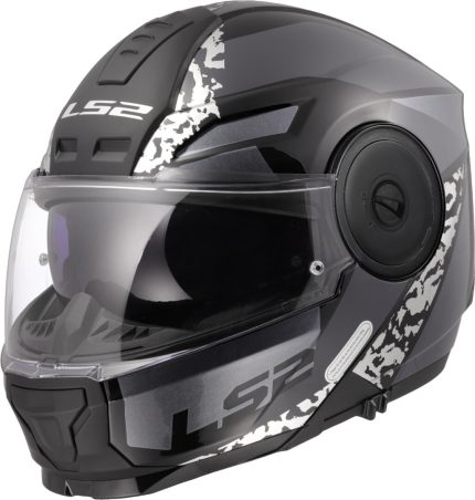 CASCO MODULAR LS2-FF902 SCOPE II OXYD BLACK TITANIUM-06/ ECE 22.06.TITANIO NEGRO