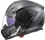 CASCO MODULAR LS2-FF902 SCOPE II OXYD BLACK TITANIUM-06/ ECE 22.06.TITANIO NEGRO - Imagen 2