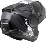 CASCO MODULAR LS2-FF902 SCOPE II OXYD BLACK TITANIUM-06/ ECE 22.06.TITANIO NEGRO - Imagen 4