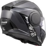 CASCO MODULAR LS2-FF902 SCOPE II OXYD BLACK TITANIUM-06/ ECE 22.06.TITANIO NEGRO - Imagen 6