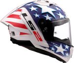 CASCO INTEGRAL DE LS2 -LS2 FF805 THUNDER GP AERO REPLICA BAZ-ECE 22.06./ BLANCO ROJO AZUL - Imagen 3