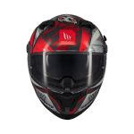 CASCO INTEGRAL MT HELMET BRAKER SV FURY C5 BRILLO/ ROJO GRIS NRGRO BRILLO/ ECE 22.06 - Imagen 3