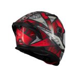 CASCO INTEGRAL MT HELMET BRAKER SV FURY C5 BRILLO/ ROJO GRIS NRGRO BRILLO/ ECE 22.06 - Imagen 4
