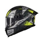 CASCO INTEGRAL MT HELMET BRAKER SV FURY C6 BRILLO/ NEGRO AMARILLO BRILLO/ ECE 22.06 - Imagen 2