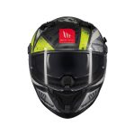 CASCO INTEGRAL MT HELMET BRAKER SV FURY C6 BRILLO/ NEGRO AMARILLO BRILLO/ ECE 22.06 - Imagen 3