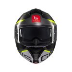 CASCO MODULAR MT-GENESIS SV ATEMPO B15 BRILLO- AMARILLO GRIS BRILLO/ ECE 22.06 - Imagen 3