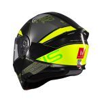 CASCO MODULAR MT-GENESIS SV ATEMPO B15 BRILLO- AMARILLO GRIS BRILLO/ ECE 22.06 - Imagen 4