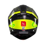 CASCO MODULAR MT-GENESIS SV ATEMPO B15 BRILLO- AMARILLO GRIS BRILLO/ ECE 22.06 - Imagen 5