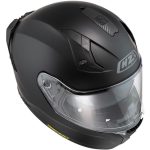 CASCO INTEGRAL DE NZI GO RIDER STREAM DUO MATT BLACK - Imagen 3