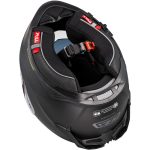 CASCO INTEGRAL DE NZI GO RIDER STREAM DUO MATT BLACK - Imagen 4