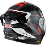 CASCO INTEGRAL DE NZI GO RIDER STREAM DUO MOTION BLACK&ANTRACITE&WHITE - Imagen 2