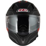 CASCO INTEGRAL DE NZI GO RIDER STREAM DUO SOLID NOUVEAU BLACK&RED MATT - Imagen 3