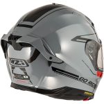 CASCO INTEGRAL DE NZI GO RIDER STREAM DUO SOLID NOUVEAU NARDO GREY - Imagen 4