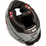 CASCO INTEGRAL DE NZI GO RIDER STREAM DUO SOLID NOUVEAU NARDO GREY - Imagen 7