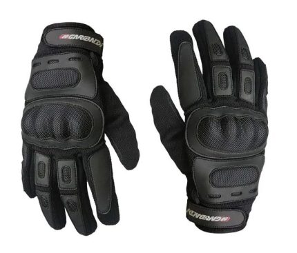 GUANTES DE VERANO PARA MOTORISTAS GARIBALDI TECHNO PRO NEGRO