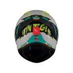 CASCO INTEGRAL HELMET MT STINGER 2 ARDENT A3 BRILLO/ BLANCO AMARILLO BRILLO /ECE 22.06 - Imagen 5