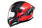 CASCO INTEGRAL HELMET MT STINGER 2 ARDENT C5 BRILLO/ ROJO NEGREO  BRILLO /ECE 22.06 - Imagen 2