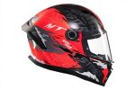 CASCO INTEGRAL HELMET MT STINGER 2 ARDENT C5 BRILLO/ ROJO NEGREO  BRILLO /ECE 22.06 - Imagen 4