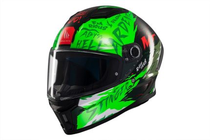CASCO INTEGRAL HELMET MT STINGER 2 ARDENT C6 BRILLO/ VERDE BRILLO /ECE 22.06