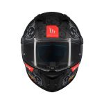 CASCO INTEGRAL HELMET MT STINGER 2 RAM F1 MATE/ GRIS NEGRO MATE /ECE 22.06 - Imagen 3