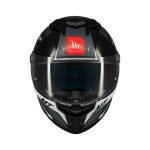 CASCO INTEGRAL HELMET MT STINGER 2 TRON B12 BRILLO/ GRIS NEGREO  BRILLO /ECE 22.06 - Imagen 3