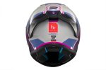 CASCO INTEGRAL HELMET MT STINGER 2 TRON C8 BRILLO/ ROSA GRIS AZUL VILETA /ECE 22.06 - Imagen 5