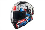 CASCO INTEGRAL HELMET MT STINGER 2 YOZU A7 BRILLO/ MULTICOLOR BRILLO /ECE 22.06