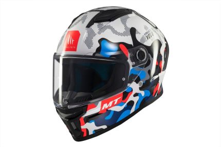 CASCO INTEGRAL HELMET MT STINGER 2 YOZU A7 BRILLO/ MULTICOLOR BRILLO /ECE 22.06