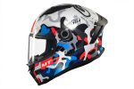 CASCO INTEGRAL HELMET MT STINGER 2 YOZU A7 BRILLO/ MULTICOLOR BRILLO /ECE 22.06 - Imagen 2