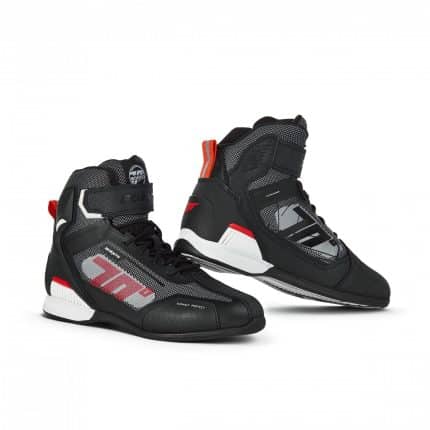 BOTAS DE MOTO SEVENTY DEGREES BOTA SD-BR2 VELOCE NEGRO ROJO BLANCO