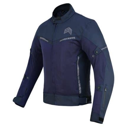 CHAQUETA DE CORDURA PARA VERANO PERFORADA CON FORRO DESMONTABLE EM 366 AZUL