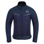 CHAQUETA DE CORDURA PARA VERANO PERFORADA CON FORRO DESMONTABLE EM 366 AZUL - Imagen 2