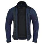 CHAQUETA DE CORDURA PARA VERANO PERFORADA CON FORRO DESMONTABLE EM 366 AZUL - Imagen 4