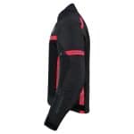 CHAQUETA DE CORDURA PARA VERANO PERFORADA CON FORRO DESMONTABLE EM366 ROJA NEGRA - Imagen 3