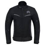 CHAQUETA DE CORDURA PARA VERANO PERFORADA CON FORRO DESMONTABLE EM366 NEGRA - Imagen 2