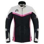 CHAQUETA DE VERANO PARA MUJER CON  FORRO IMPERMEABLE EXTRAIBLE EM366 PALATA ROSA NEGRA LADY - Imagen 2