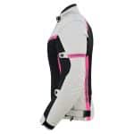 CHAQUETA DE VERANO PARA MUJER CON  FORRO IMPERMEABLE EXTRAIBLE EM366 PALATA ROSA NEGRA LADY - Imagen 3