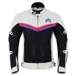 CHAQUETA DE CORDURA PARA VERANO PERFORADA CON FORRO DESMONTABLE EM366 ROJA AZUL NEGRA - Imagen 2