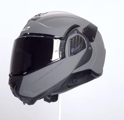 CASCO MODULAR LS2-LS2 FF910 ADVANT II SOLID NARDO GREY GRIS-ECE 22.06.