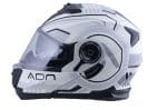 CASCO MODULAR ADN AUDACE PULSAR BLANCO GRIS - Imagen 4