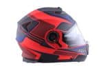 CASCO MODULAR ADN AUDACE TOURER AZUL ROJO - Imagen 4
