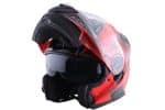 CASCO MODULAR ADN AUDACE TOURER ROJO NEGRO