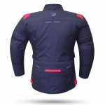 CHAQUETAS DE CORDURA DEGEND  ROAD HOMBRE NEGRO Y ROJO 3/4 - Imagen 3