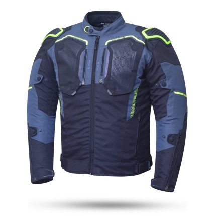 CHAQUETAS DE CORDURA DEGEND RACE HOMBRE NEGRA, GRIS Y FLUOR