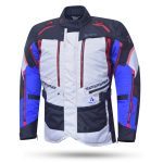 CHAQUETAS DE CORDURA CUATRO ESTACIONES TRICAPA TIPO 3/4 TANGER HOMBRE PLATA, NEGRA AZUL Y ROJO