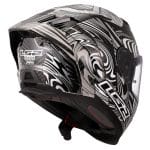 CASCO INTEGRAL DE LS2 -FF807 DRAGON ENTHUM SILVER/ PLATA - Imagen 4