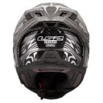 CASCO INTEGRAL DE LS2 -FF807 DRAGON ENTHUM SILVER/ PLATA - Imagen 5