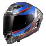CASCO INTEGRAL DE LS2 - FF807 DRAGON TRAX BLUE RED/ AZUL ROJO NEGRO