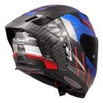 CASCO INTEGRAL DE LS2 - FF807 DRAGON TRAX BLUE RED/ AZUL ROJO NEGRO - Imagen 4