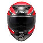 CASCO INTEGRAL DE LS2 - FF807 DRAGON TRAX RED/ ROJO BLANCO NEGRO - Imagen 3
